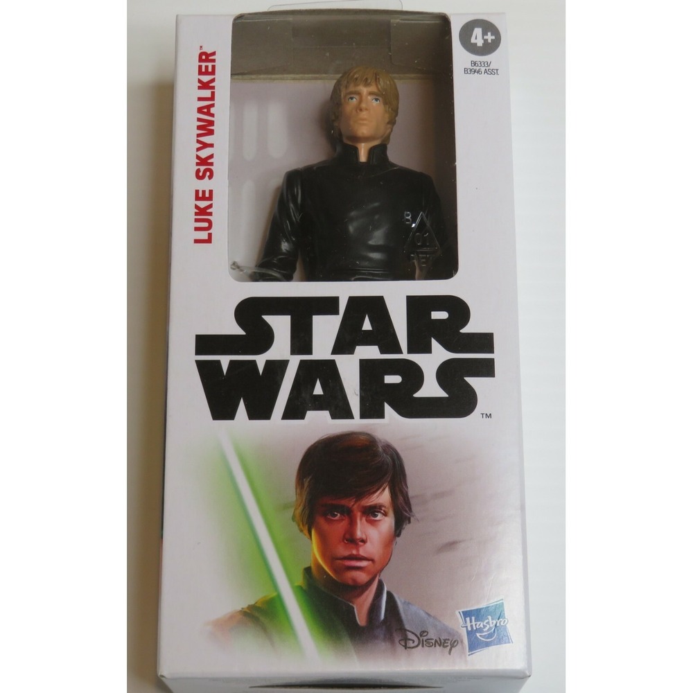 Star Wars Disney Luke Skywalker 6" Action Figure New Hasbro White Box 2021
